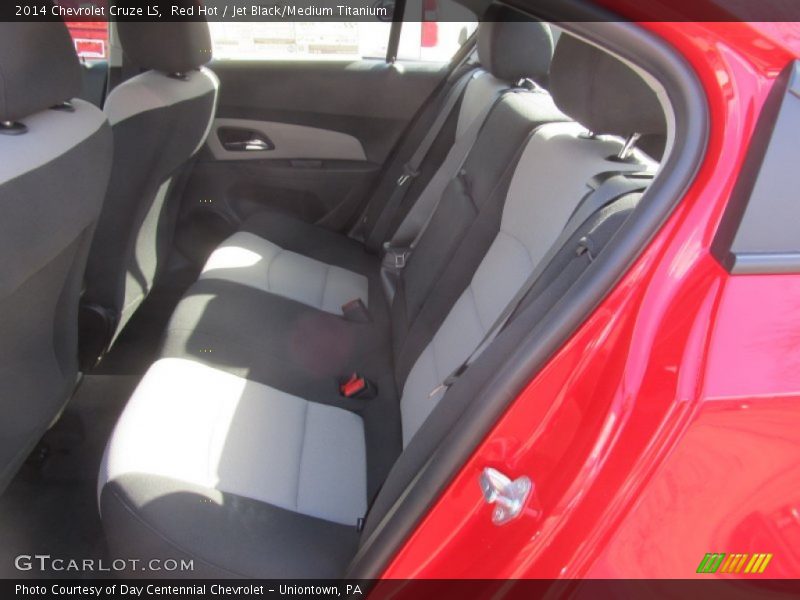 Red Hot / Jet Black/Medium Titanium 2014 Chevrolet Cruze LS