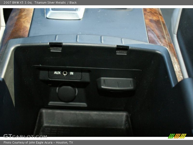 Titanium Silver Metallic / Black 2007 BMW X5 3.0si