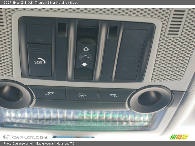 Titanium Silver Metallic / Black 2007 BMW X5 3.0si