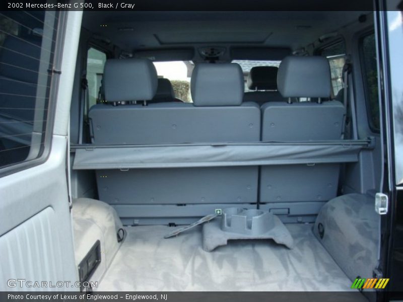 Black / Gray 2002 Mercedes-Benz G 500