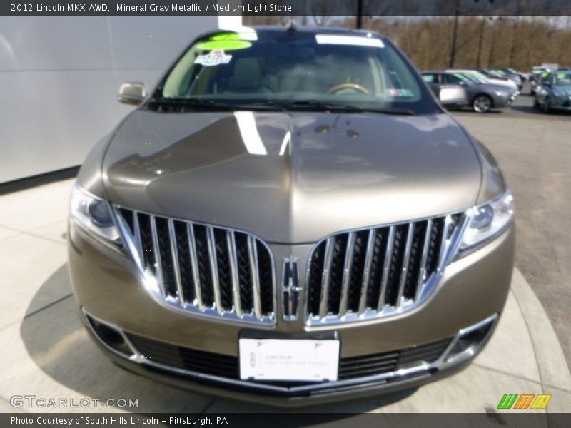 Mineral Gray Metallic / Medium Light Stone 2012 Lincoln MKX AWD