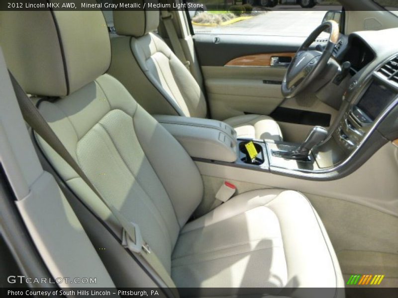 Mineral Gray Metallic / Medium Light Stone 2012 Lincoln MKX AWD