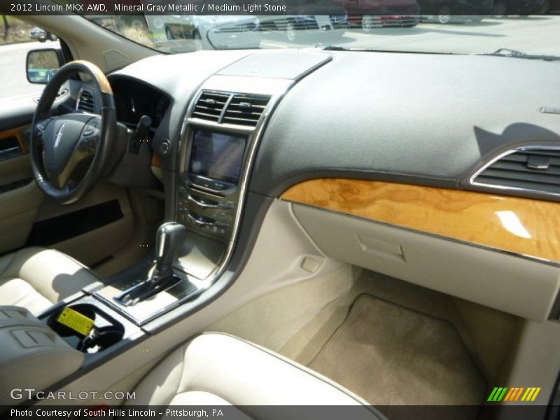 Mineral Gray Metallic / Medium Light Stone 2012 Lincoln MKX AWD