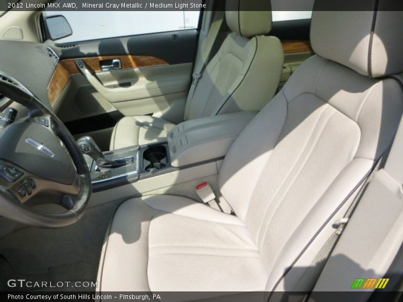 Mineral Gray Metallic / Medium Light Stone 2012 Lincoln MKX AWD