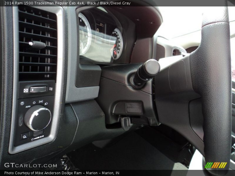 Black / Black/Diesel Gray 2014 Ram 1500 Tradesman Regular Cab 4x4