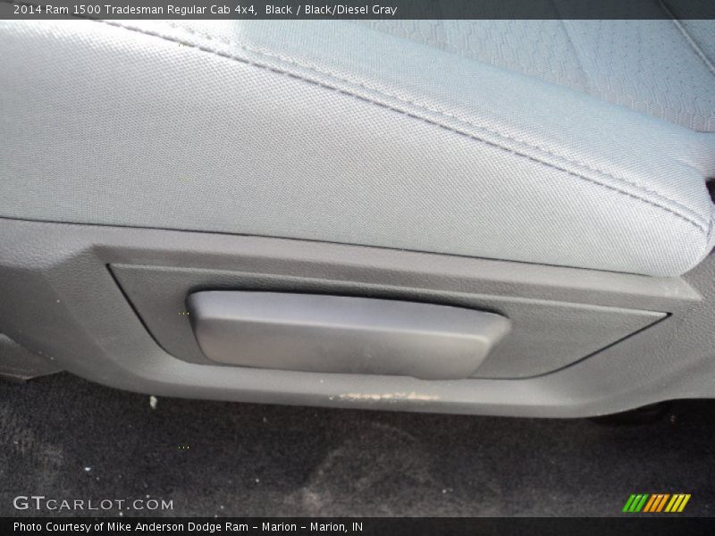 Black / Black/Diesel Gray 2014 Ram 1500 Tradesman Regular Cab 4x4