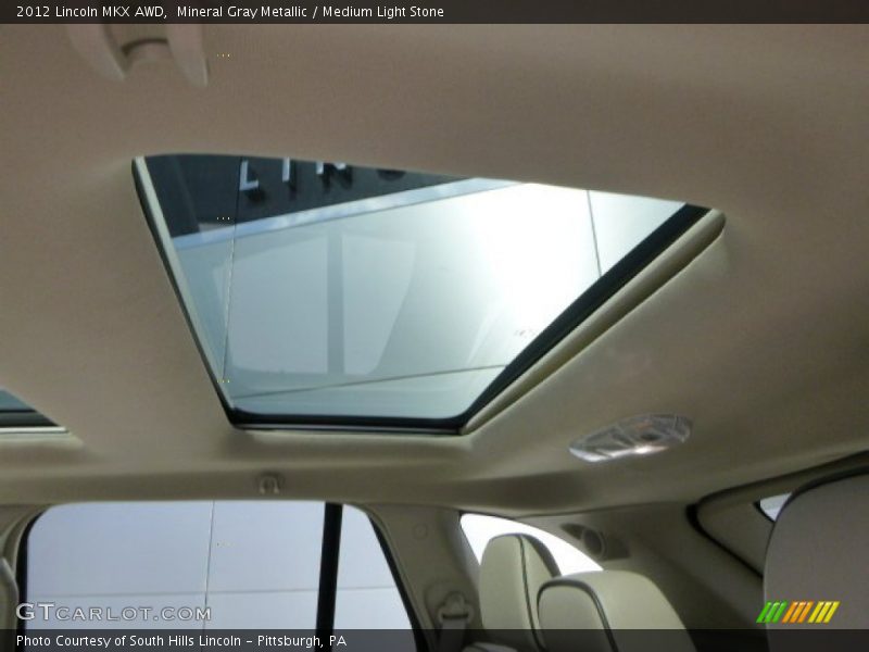 Mineral Gray Metallic / Medium Light Stone 2012 Lincoln MKX AWD