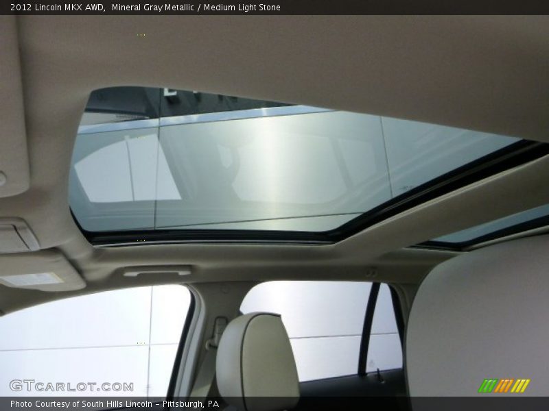 Mineral Gray Metallic / Medium Light Stone 2012 Lincoln MKX AWD