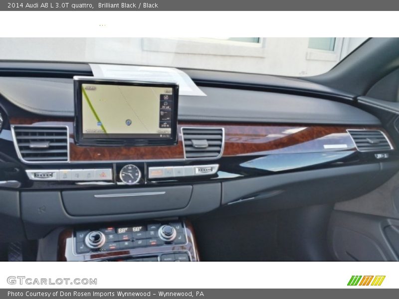 Brilliant Black / Black 2014 Audi A8 L 3.0T quattro