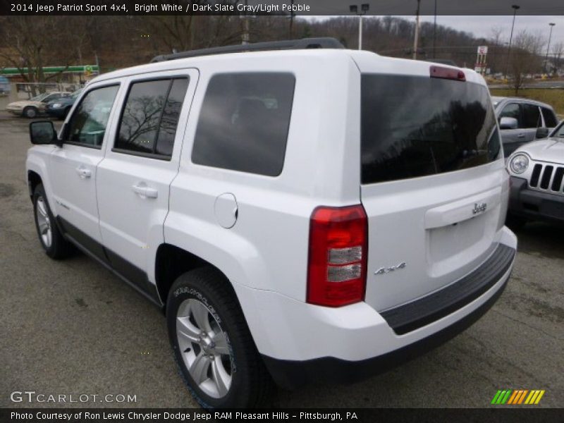 Bright White / Dark Slate Gray/Light Pebble 2014 Jeep Patriot Sport 4x4