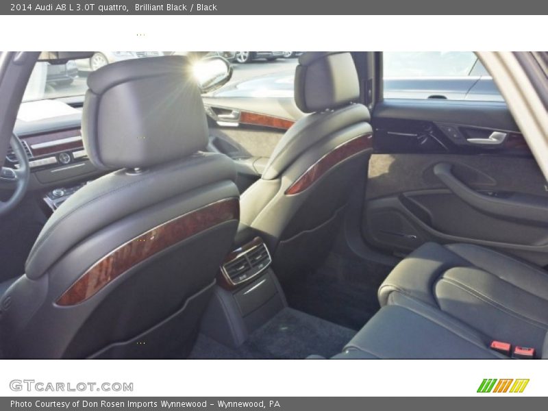 Brilliant Black / Black 2014 Audi A8 L 3.0T quattro