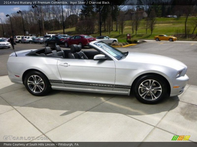  2014 Mustang V6 Premium Convertible Ingot Silver