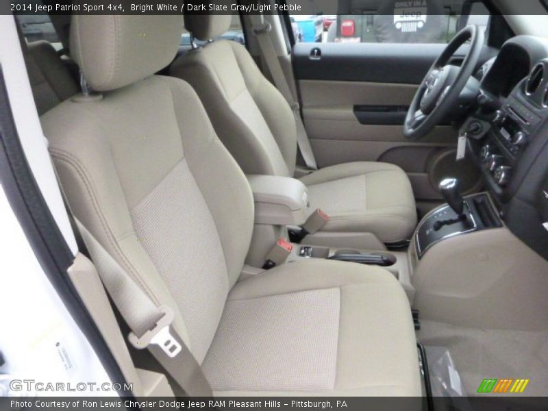 Bright White / Dark Slate Gray/Light Pebble 2014 Jeep Patriot Sport 4x4