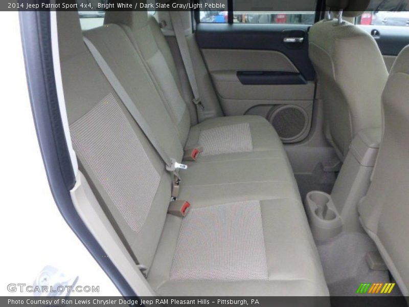Bright White / Dark Slate Gray/Light Pebble 2014 Jeep Patriot Sport 4x4