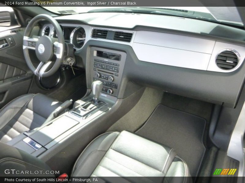 Dashboard of 2014 Mustang V6 Premium Convertible