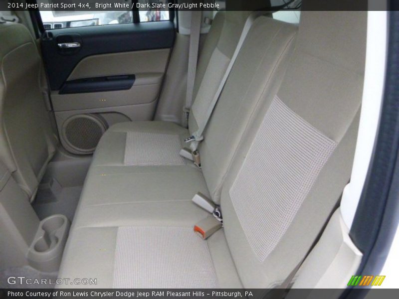 Bright White / Dark Slate Gray/Light Pebble 2014 Jeep Patriot Sport 4x4