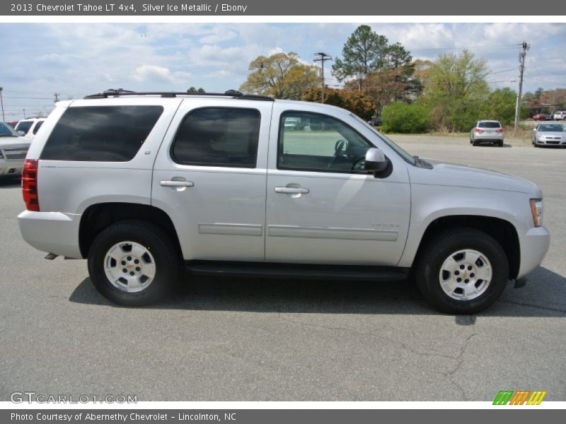 Silver Ice Metallic / Ebony 2013 Chevrolet Tahoe LT 4x4