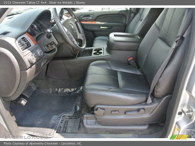 Silver Ice Metallic / Ebony 2013 Chevrolet Tahoe LT 4x4