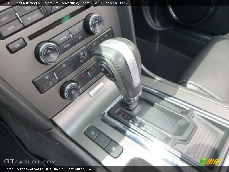  2014 Mustang V6 Premium Convertible 6 Speed Automatic Shifter