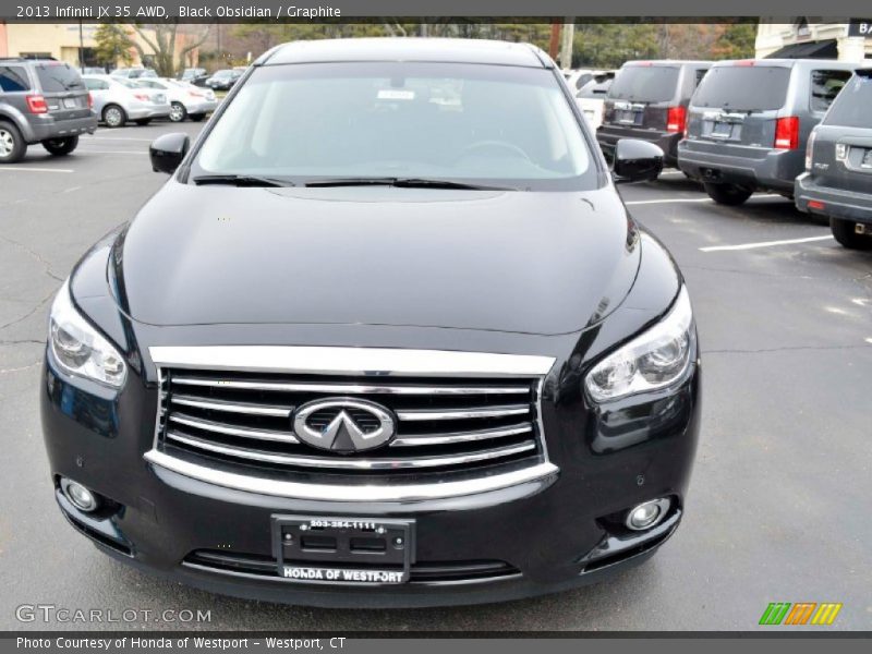Black Obsidian / Graphite 2013 Infiniti JX 35 AWD