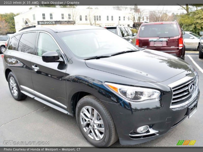 Black Obsidian / Graphite 2013 Infiniti JX 35 AWD