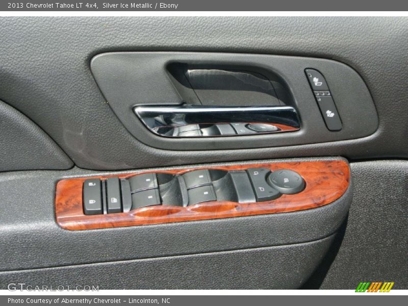 Silver Ice Metallic / Ebony 2013 Chevrolet Tahoe LT 4x4