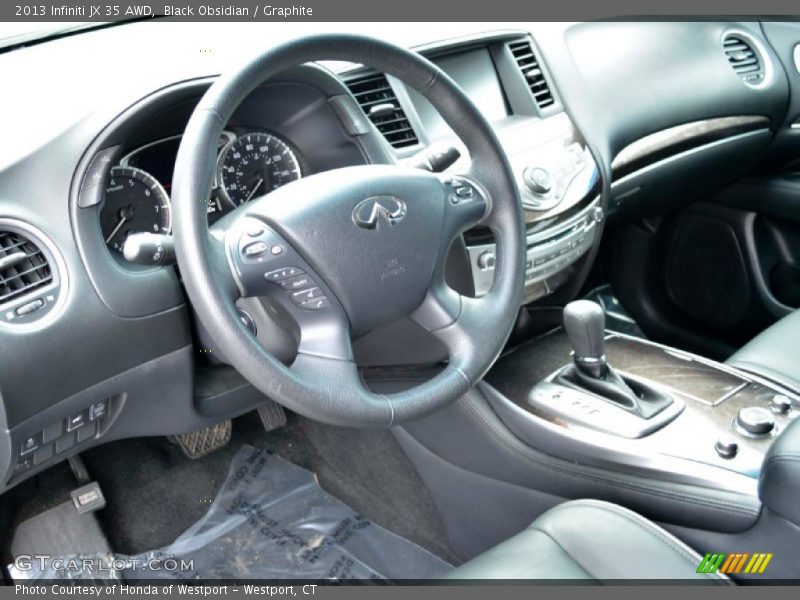 Black Obsidian / Graphite 2013 Infiniti JX 35 AWD