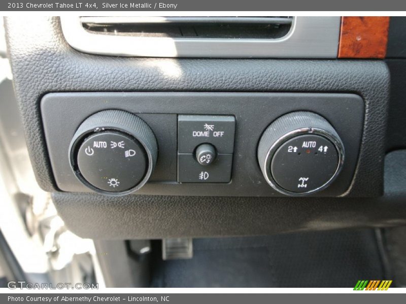 Silver Ice Metallic / Ebony 2013 Chevrolet Tahoe LT 4x4