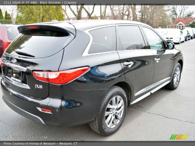 Black Obsidian / Graphite 2013 Infiniti JX 35 AWD