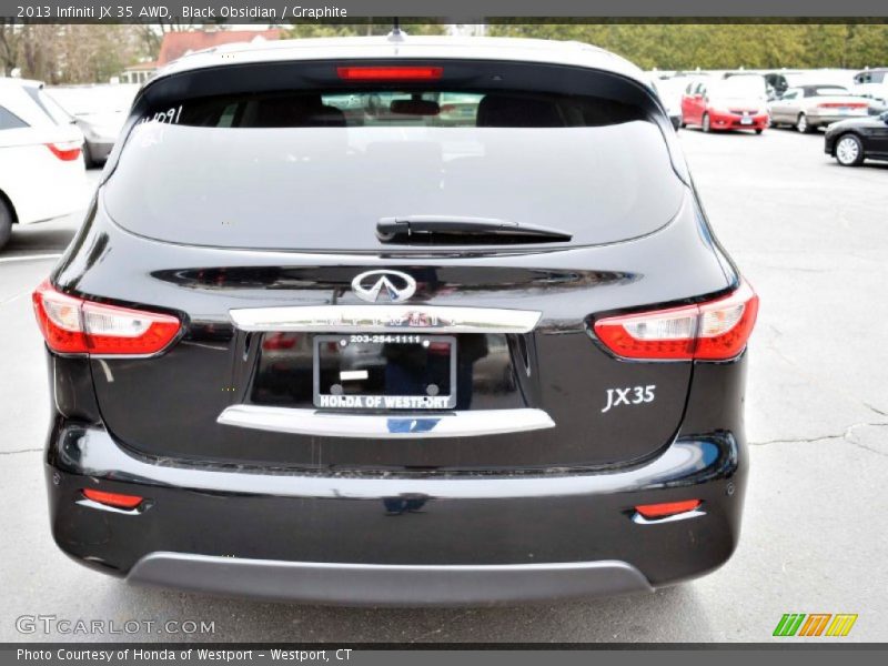 Black Obsidian / Graphite 2013 Infiniti JX 35 AWD