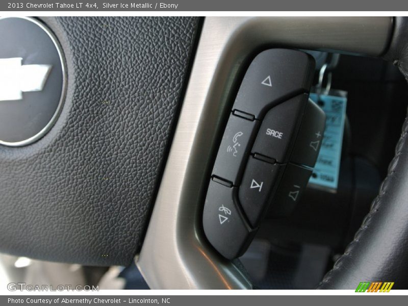 Silver Ice Metallic / Ebony 2013 Chevrolet Tahoe LT 4x4