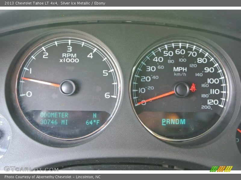 Silver Ice Metallic / Ebony 2013 Chevrolet Tahoe LT 4x4