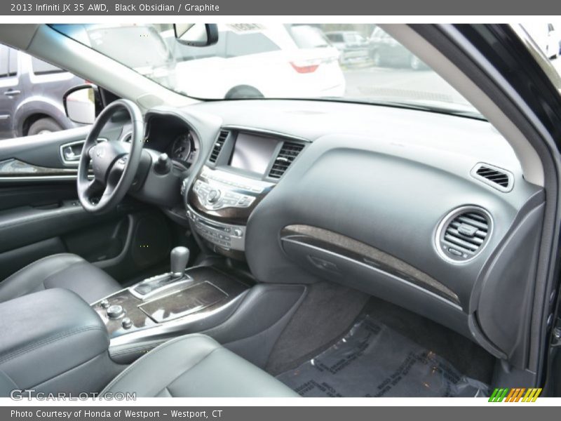 Black Obsidian / Graphite 2013 Infiniti JX 35 AWD