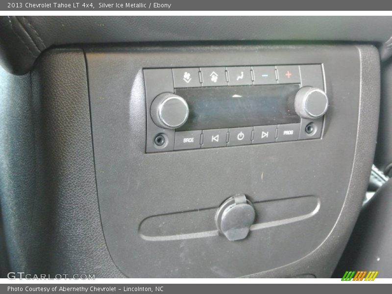 Silver Ice Metallic / Ebony 2013 Chevrolet Tahoe LT 4x4