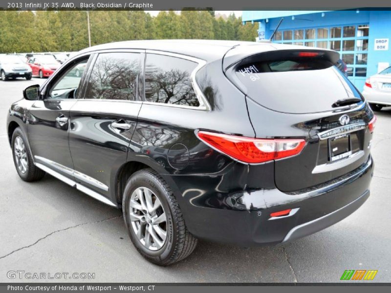 Black Obsidian / Graphite 2013 Infiniti JX 35 AWD