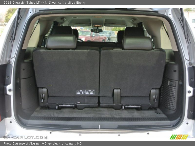 Silver Ice Metallic / Ebony 2013 Chevrolet Tahoe LT 4x4