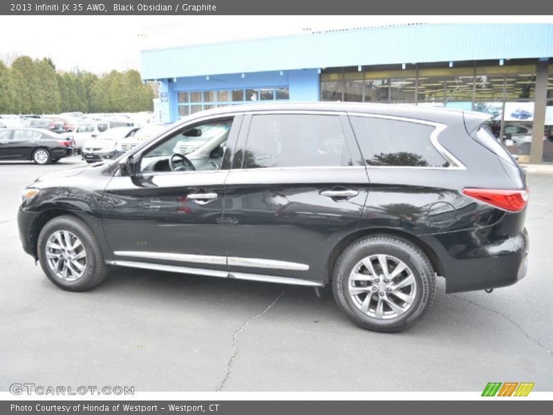 Black Obsidian / Graphite 2013 Infiniti JX 35 AWD
