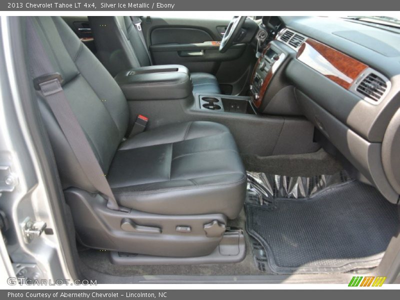 Silver Ice Metallic / Ebony 2013 Chevrolet Tahoe LT 4x4