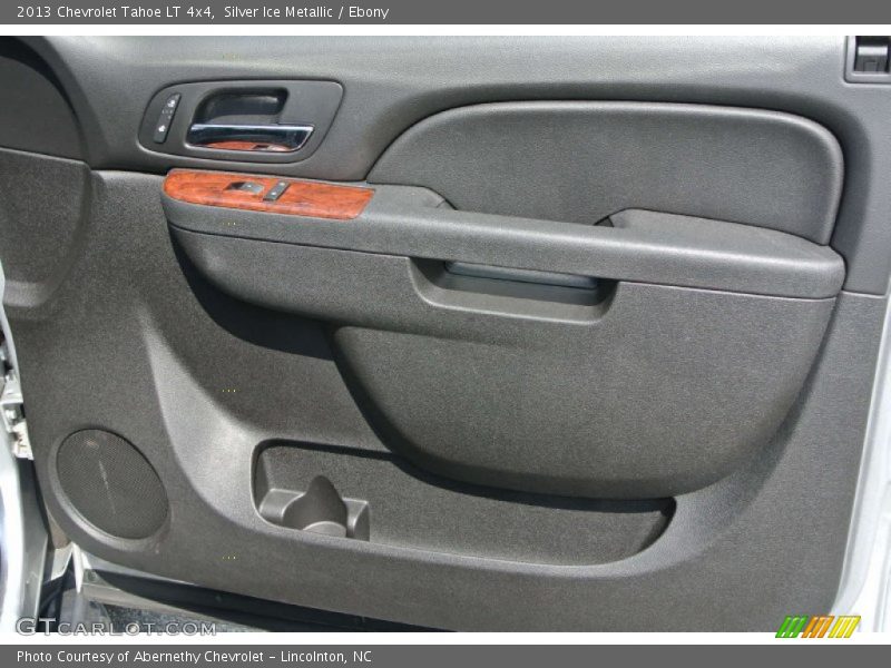 Silver Ice Metallic / Ebony 2013 Chevrolet Tahoe LT 4x4
