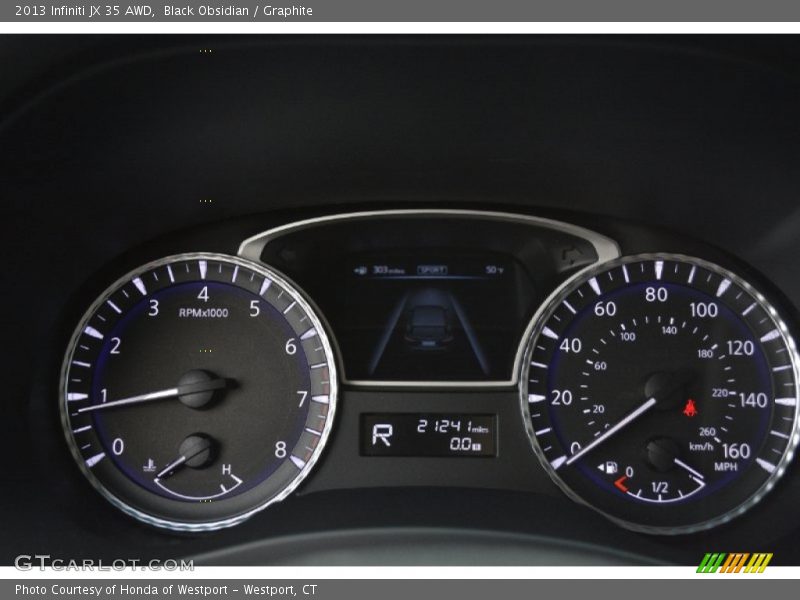 Black Obsidian / Graphite 2013 Infiniti JX 35 AWD