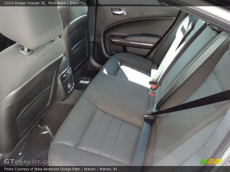 Pitch Black / Black 2014 Dodge Charger SE