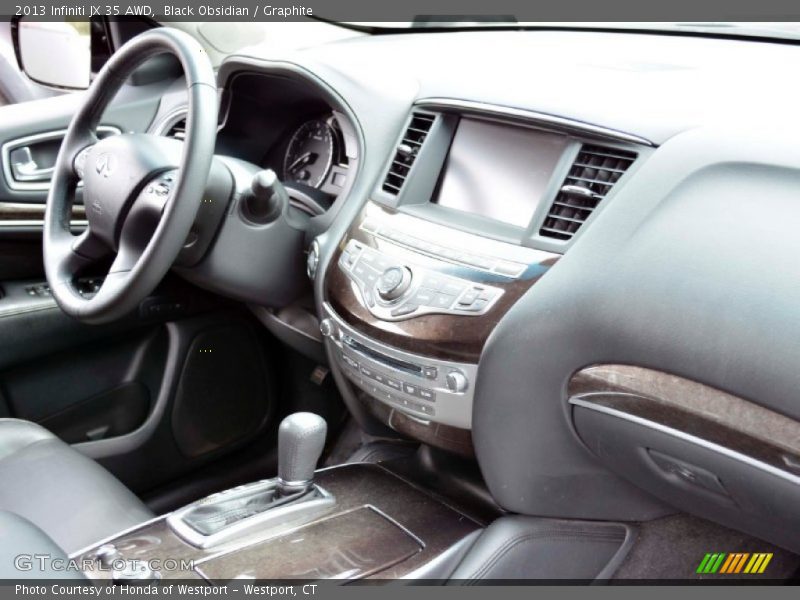Black Obsidian / Graphite 2013 Infiniti JX 35 AWD