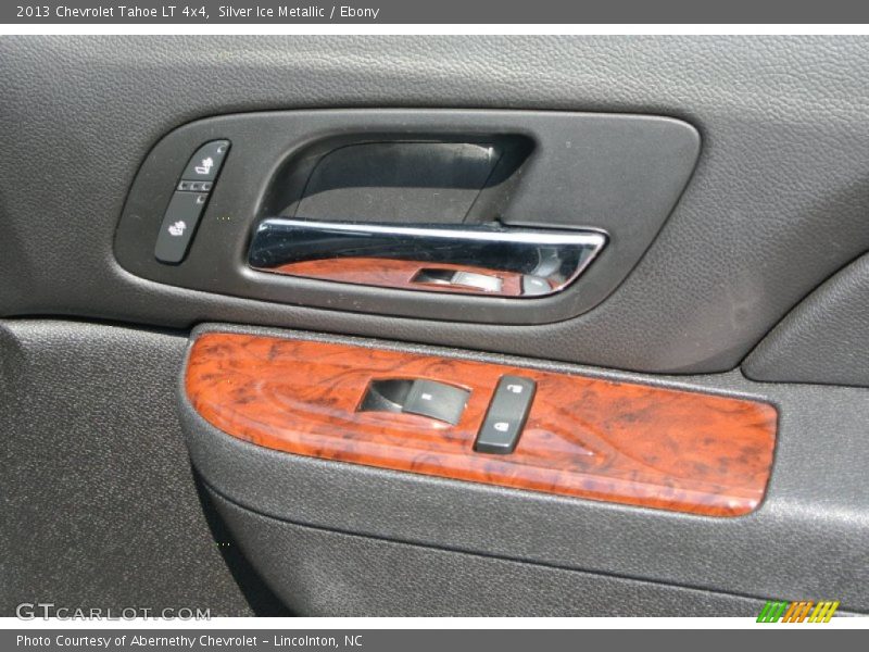 Silver Ice Metallic / Ebony 2013 Chevrolet Tahoe LT 4x4