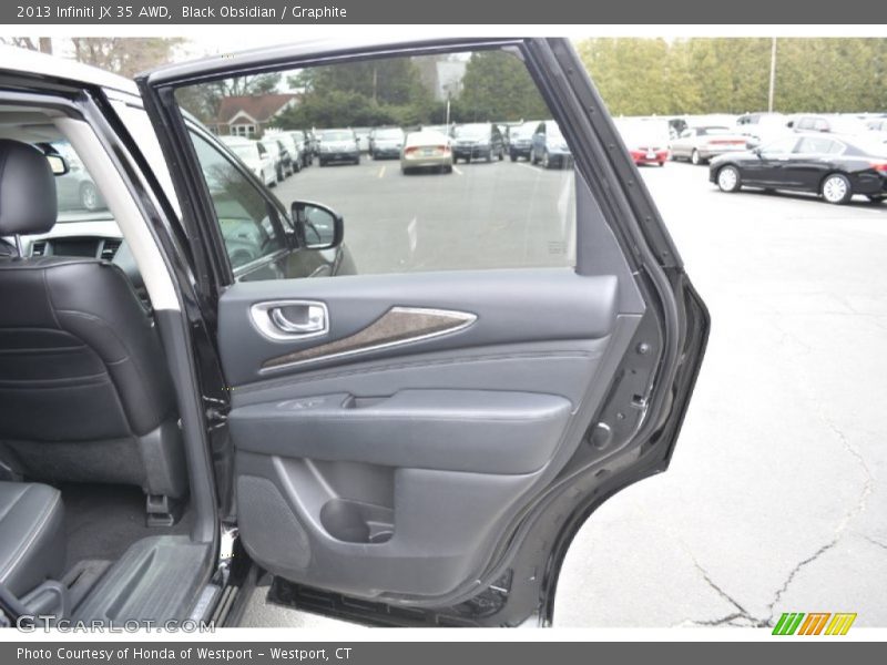 Black Obsidian / Graphite 2013 Infiniti JX 35 AWD