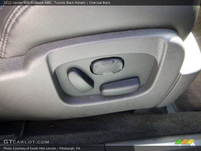Tuxedo Black Metallic / Charcoal Black 2012 Lincoln MKS EcoBoost AWD