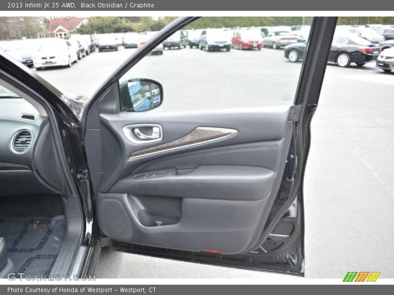 Black Obsidian / Graphite 2013 Infiniti JX 35 AWD