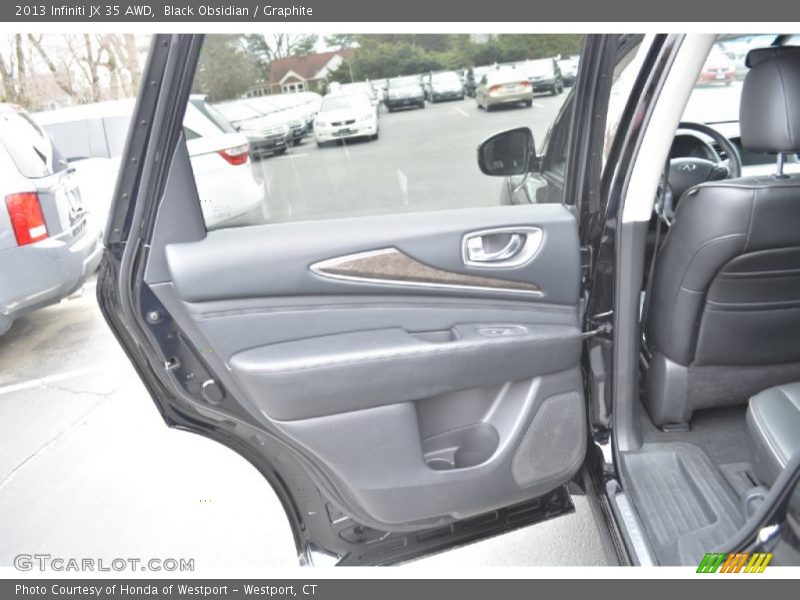 Black Obsidian / Graphite 2013 Infiniti JX 35 AWD