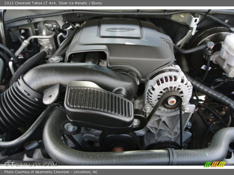 Silver Ice Metallic / Ebony 2013 Chevrolet Tahoe LT 4x4