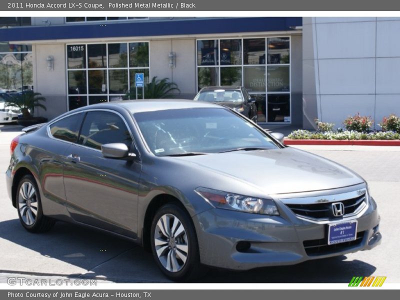 Polished Metal Metallic / Black 2011 Honda Accord LX-S Coupe