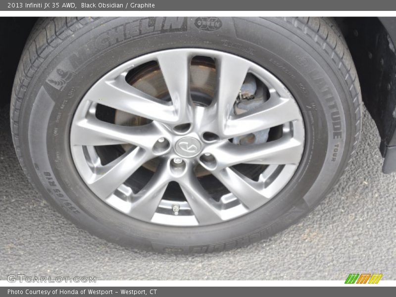 Black Obsidian / Graphite 2013 Infiniti JX 35 AWD